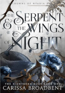 Raihn Serpent and the Wings of Night' book, showcasing its captivating artwork.